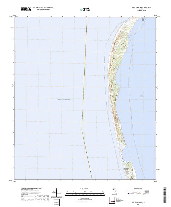 USGS Topographic Map – Saint Joseph Point