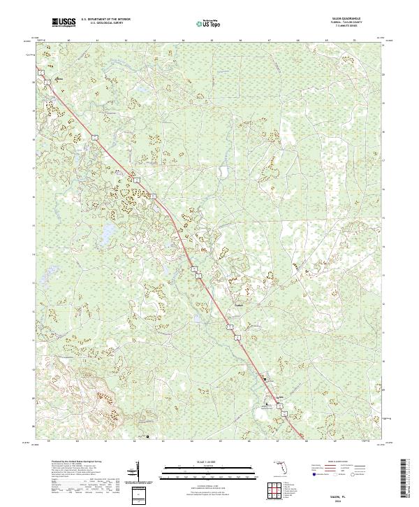 USGS Topographic Map – Salem