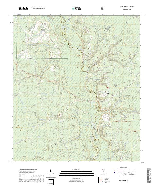 USGS Topographic Map – Smith Creek