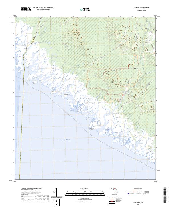 USGS Topographic Map – Snipe Island