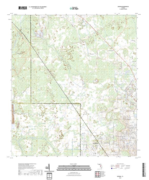 USGS Topographic Map – Socrum