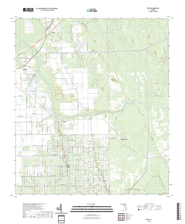 USGS Topographic Map – Spuds