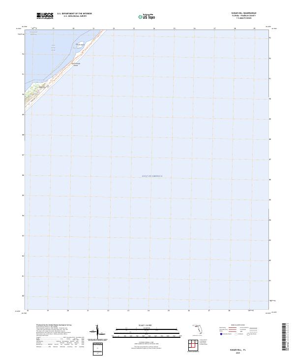 USGS Topographic Map – Sugar Hill