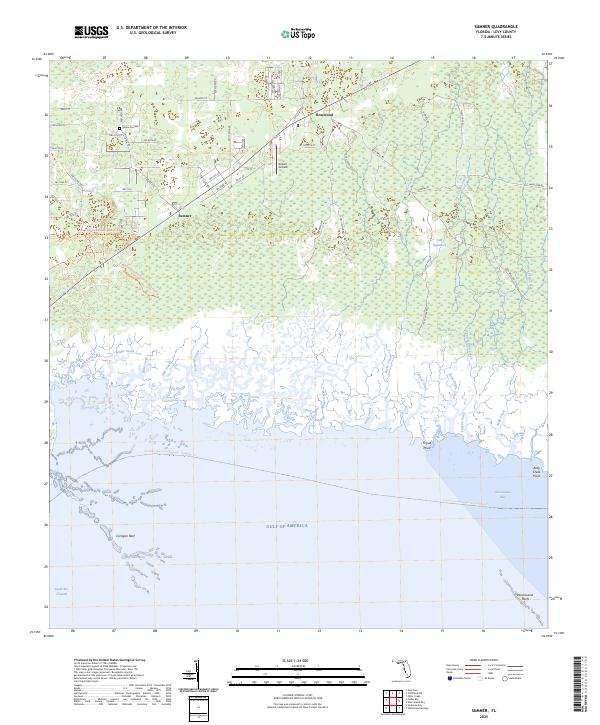 USGS Topographic Map – Sumner