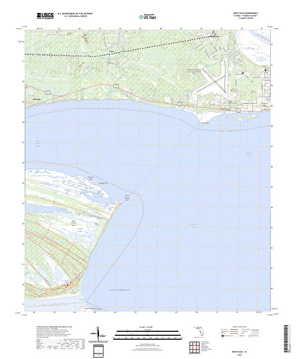 USGS Topographic Map – West Pass