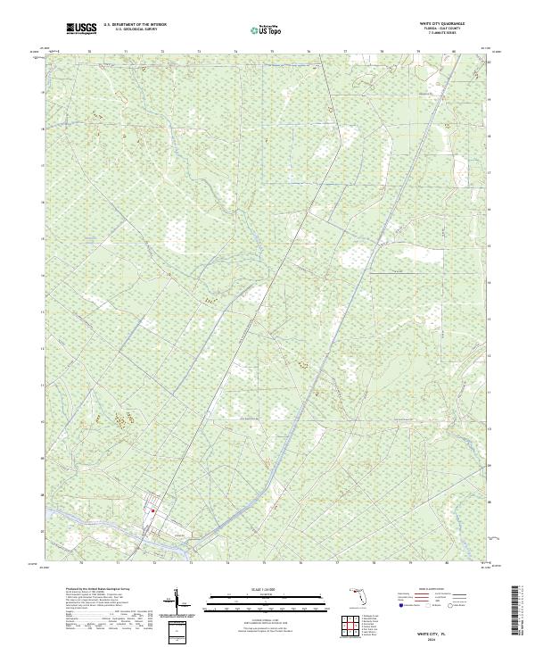 USGS Topographic Map – White City