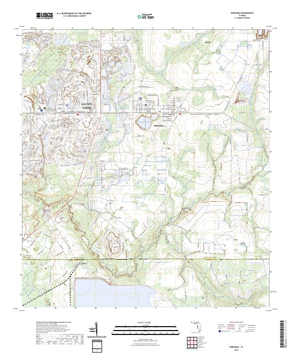 USGS Topographic Map – Wimauma