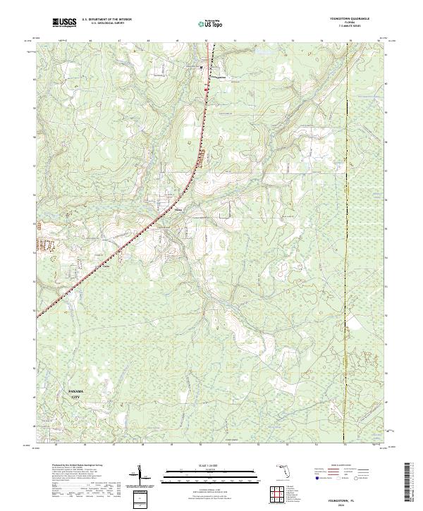 USGS Topographic Map – Youngstown