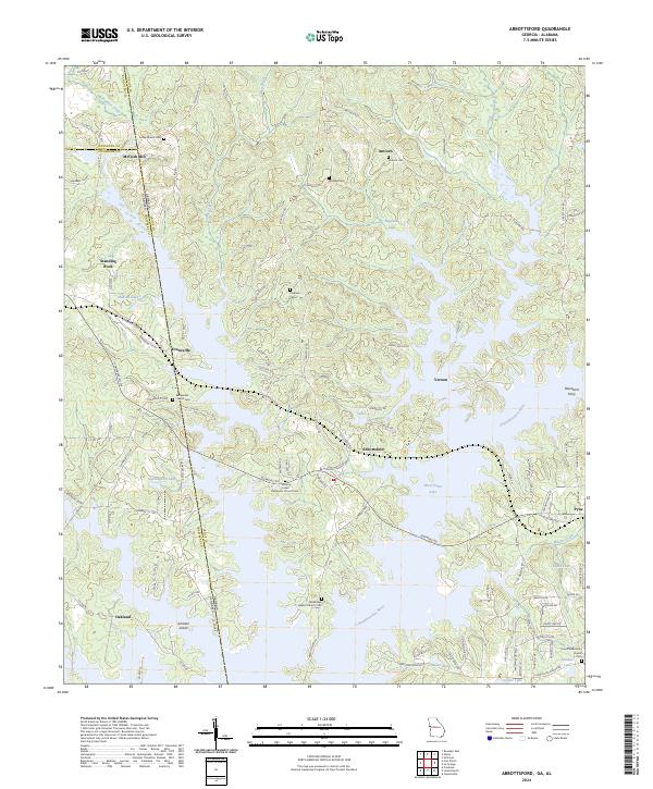 USGS Topographic Map – Abbottsford