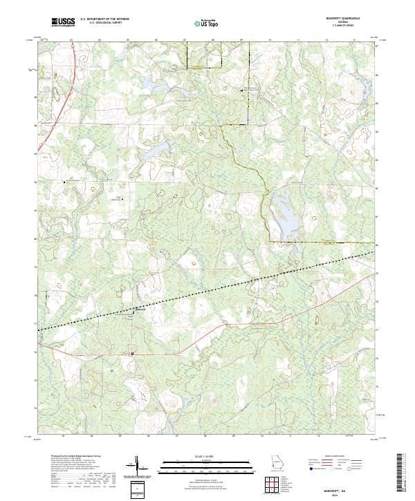 USGS Topographic Map – Bancroft