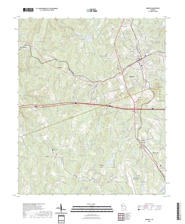 USGS Topographic Map – Bremen