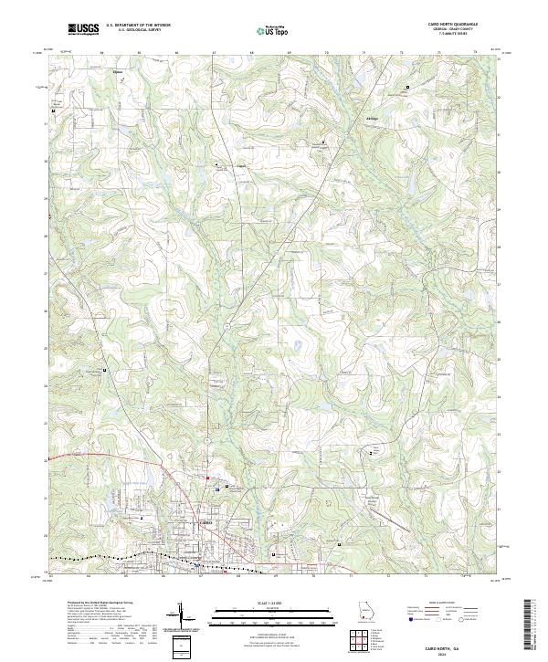 USGS Topographic Map – Cairo North