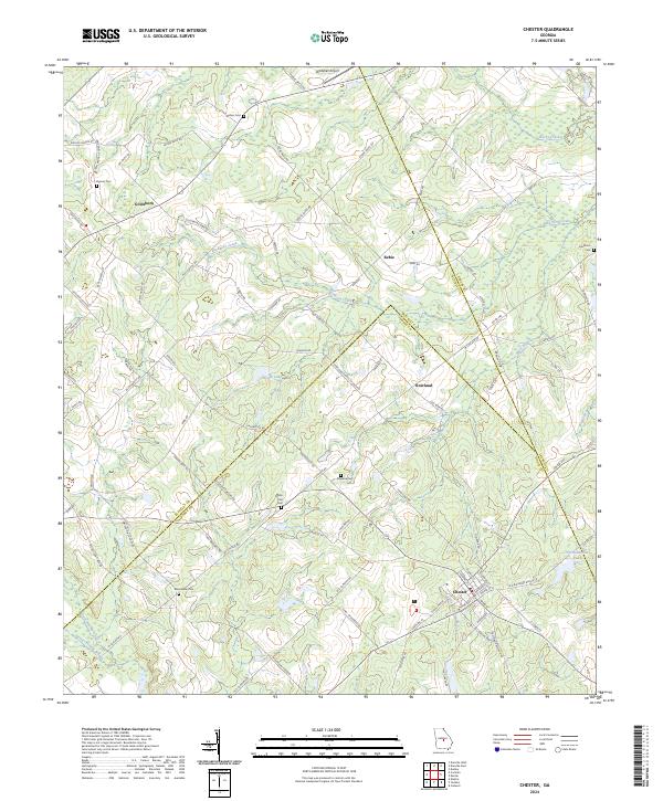 USGS Topographic Map – Chester