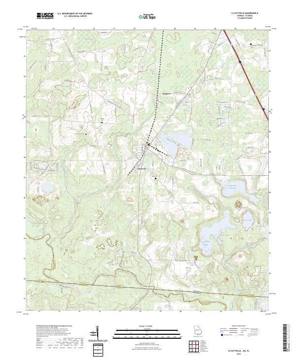USGS Topographic Map – Clyattville