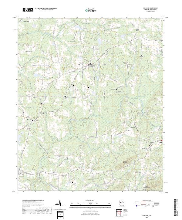 USGS Topographic Map – Concord