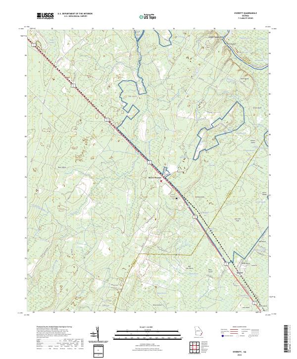 USGS Topographic Map – Everett