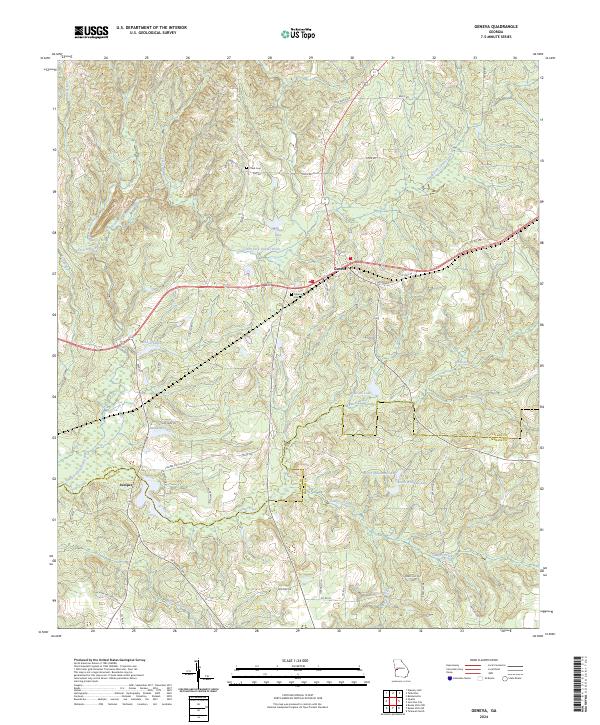 USGS Topographic Map – Geneva