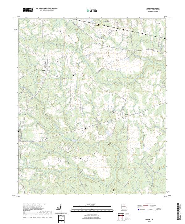 USGS Topographic Map – Gough