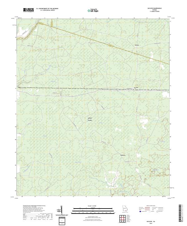 USGS Topographic Map – Haylow