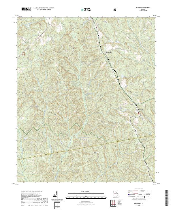 USGS Topographic Map – Hillsboro