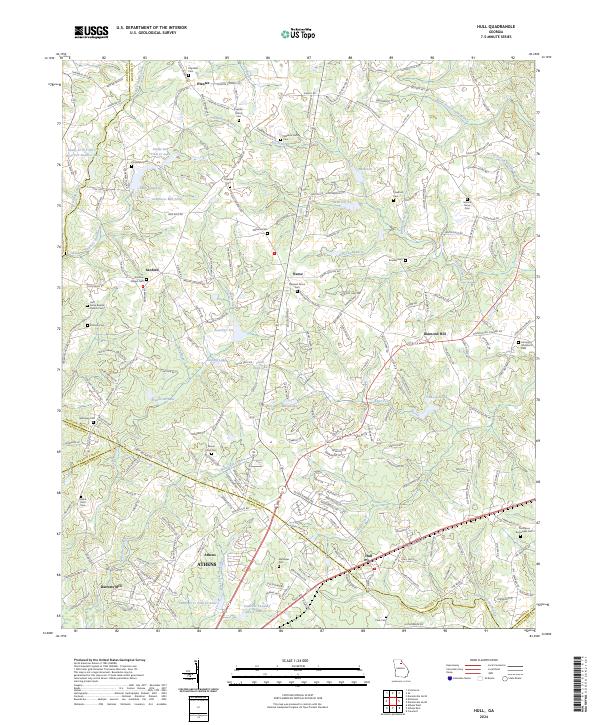 USGS Topographic Map – Hull