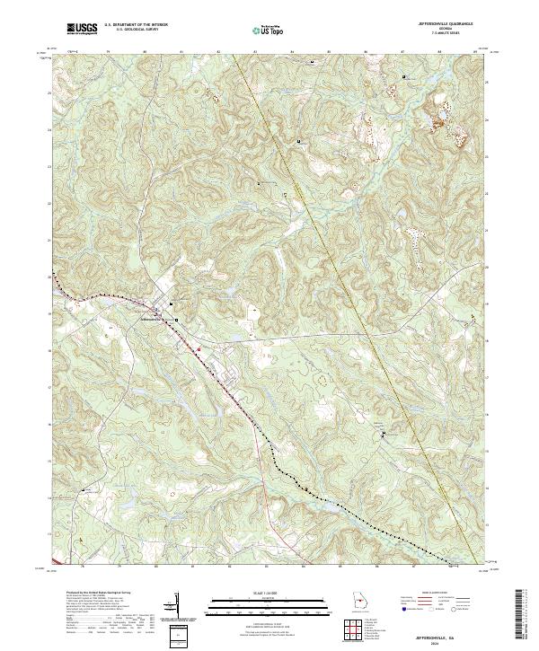 USGS Topographic Map – Jeffersonville