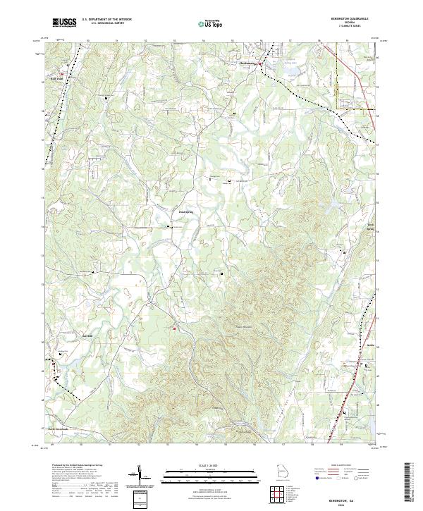 USGS Topographic Map – Kensington