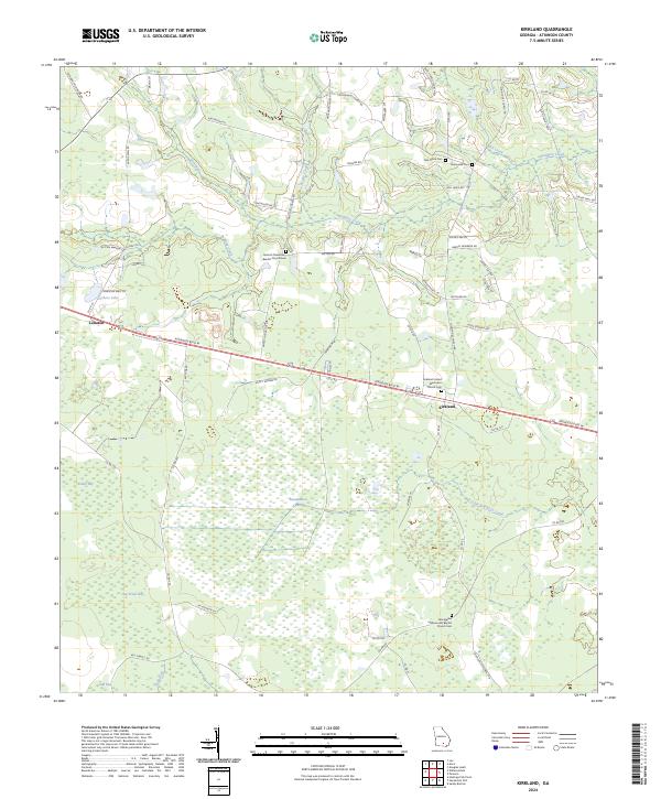 USGS Topographic Map – Kirkland