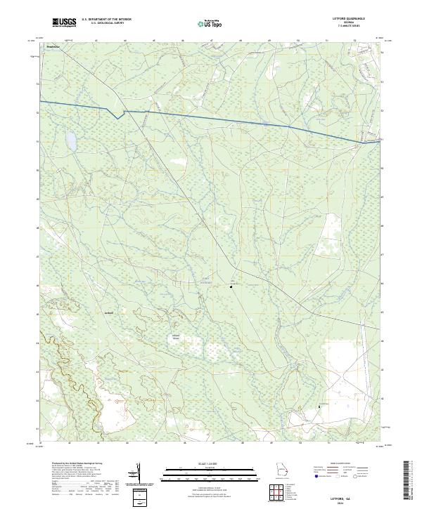 USGS Topographic Map – Letford
