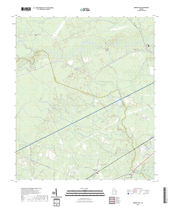 USGS Topographic Map – Limerick NW
