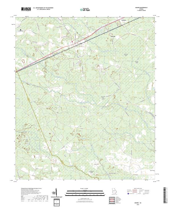 USGS Topographic Map – Manor