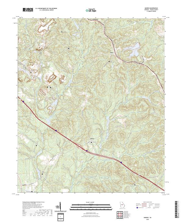 USGS Topographic Map – Marion