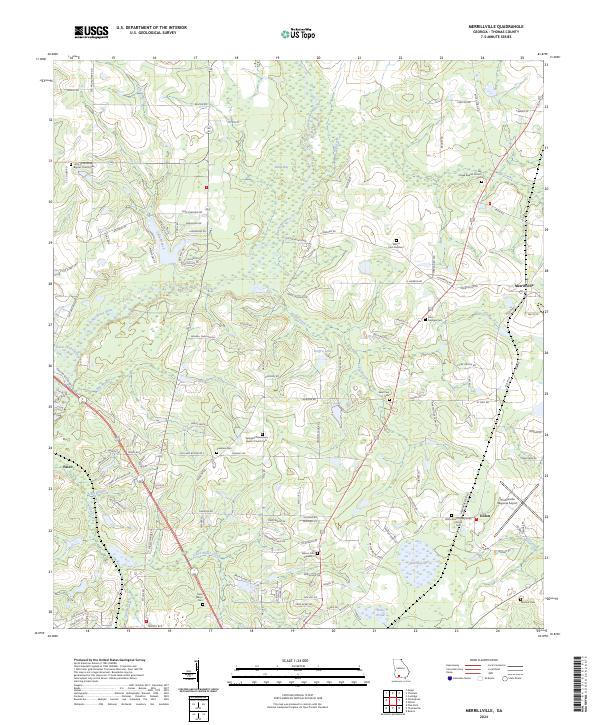 USGS Topographic Map – Merrillville