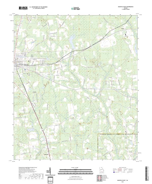 USGS Topographic Map – Nashville East
