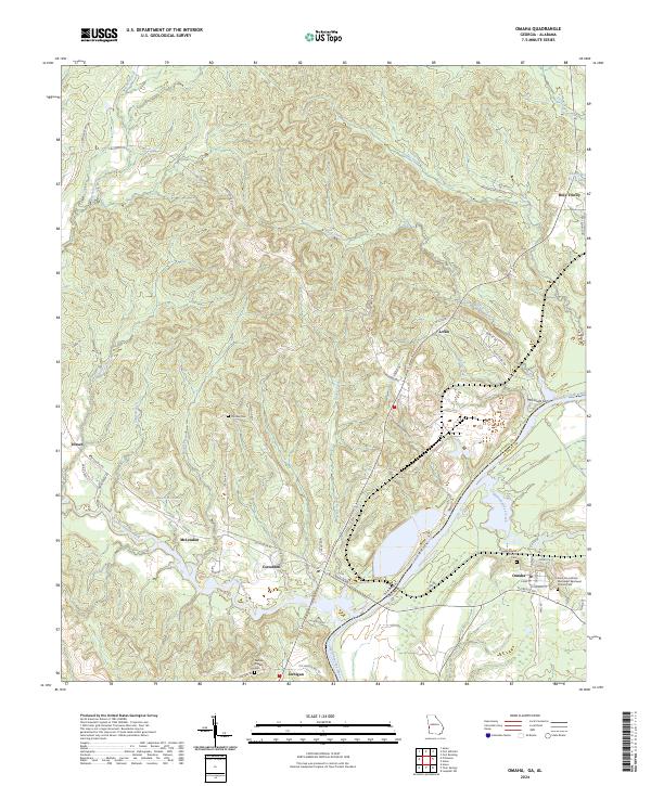 USGS Topographic Map – Omaha