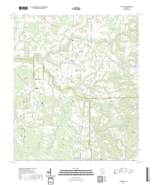 USGS Topographic Map – Pateville