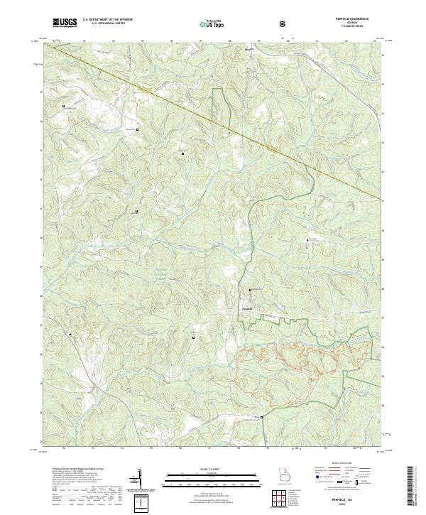 USGS Topographic Map – Penfield