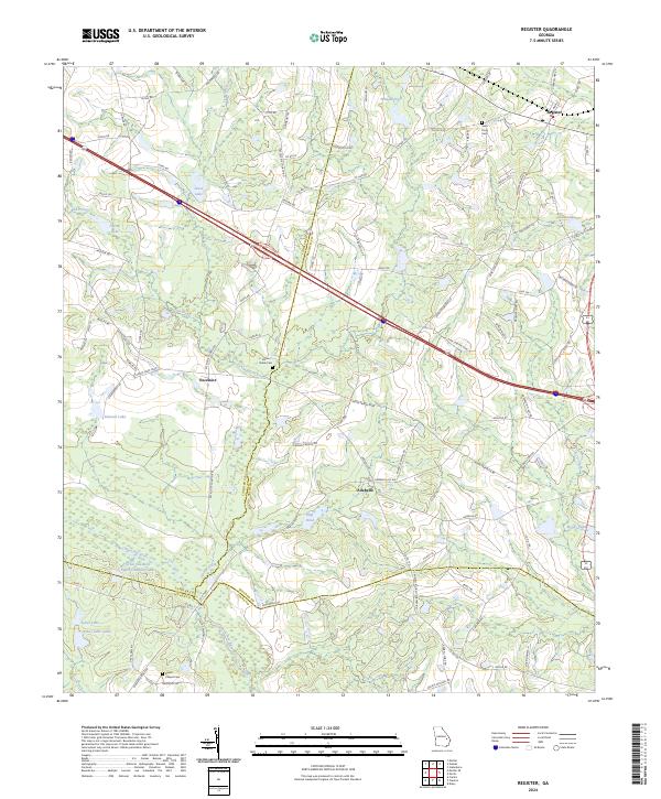USGS Topographic Map – Register