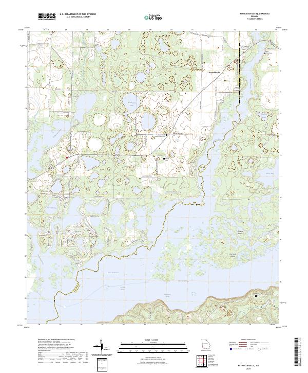 USGS Topographic Map – Reynoldsville