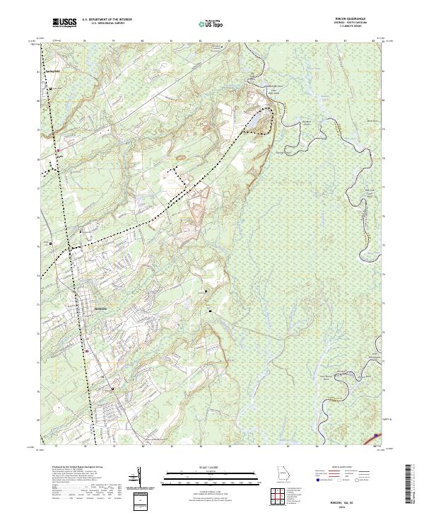 USGS Topographic Map – Rincon