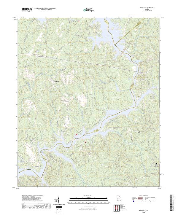 USGS Topographic Map – Rockville