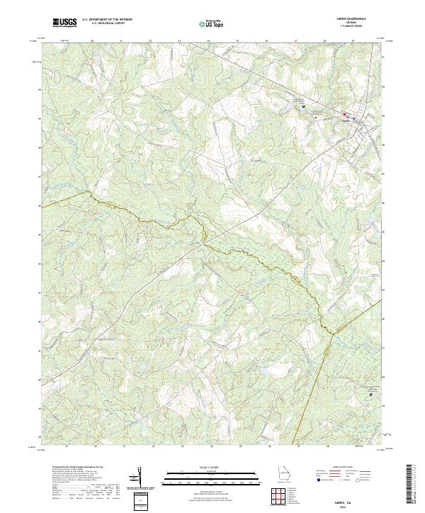 USGS Topographic Map – Sardis
