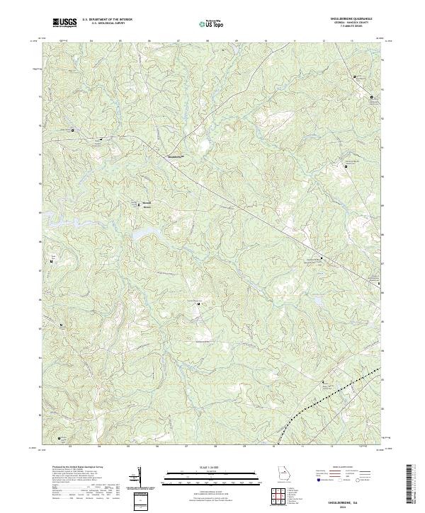 USGS Topographic Map – Shoulderbone