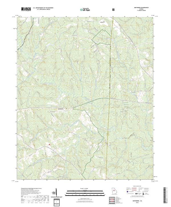 USGS Topographic Map – Smithboro