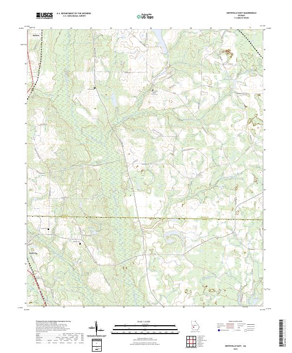 USGS Topographic Map – Smithville East