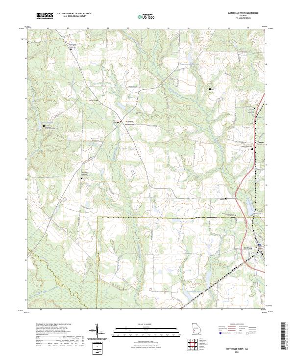 USGS Topographic Map – Smithville West
