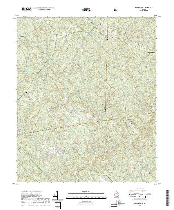 USGS Topographic Map – Stanfordville