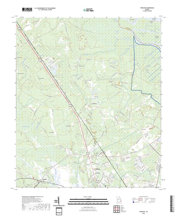 USGS Topographic Map – Sterling