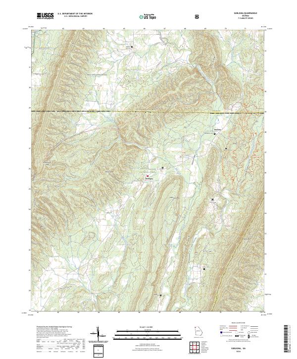 USGS Topographic Map – Subligna