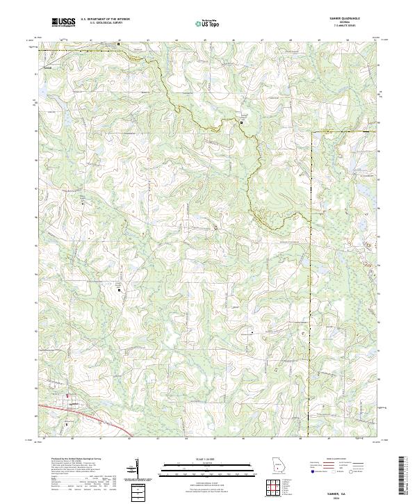 USGS Topographic Map – Sumner